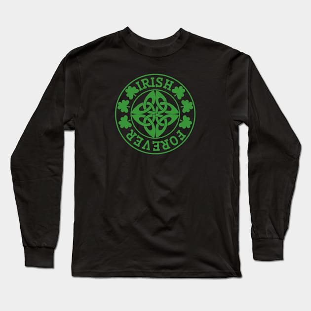 St. Patricks Day Long Sleeve T-Shirt by POD Creations